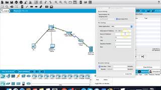 Crating PDUs in Simulation Mode in the CISCO Packet Tracer