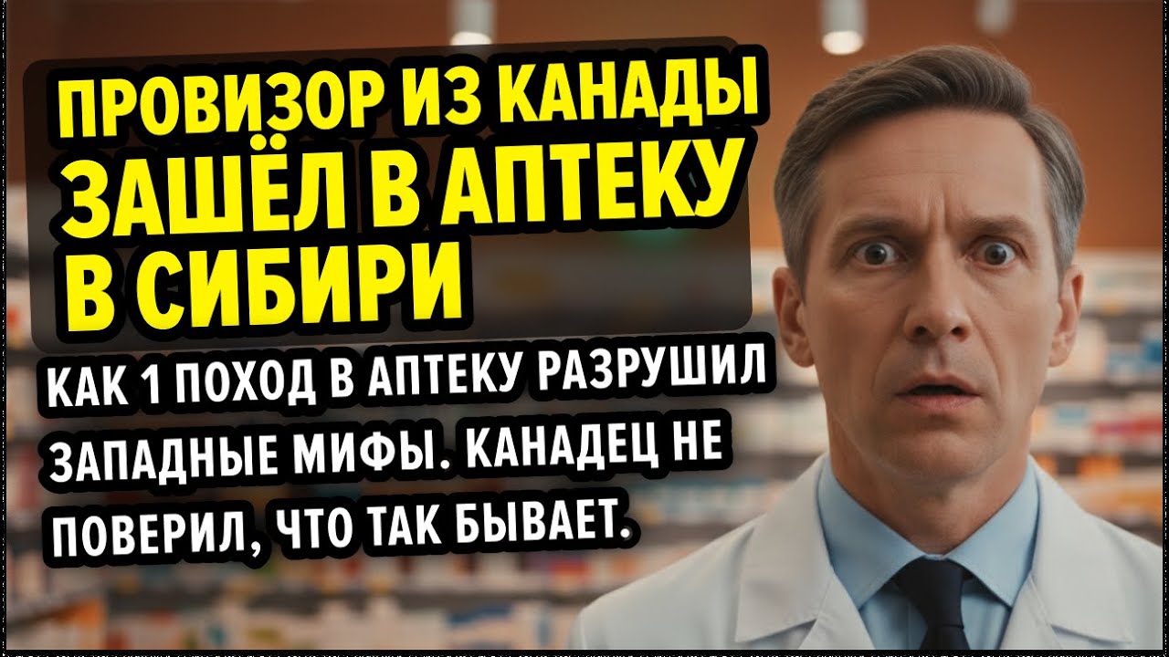 5 ОБЫЧНЫХ лекарств в России, от которых фармацевт из Канады впал в ступор. У них так нельзя.