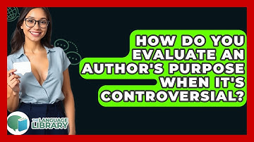How Do You Evaluate An Author