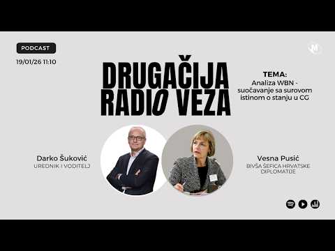 Vesna Pusić DRUGAČIJA RADIO VEZA 19 01 2026 