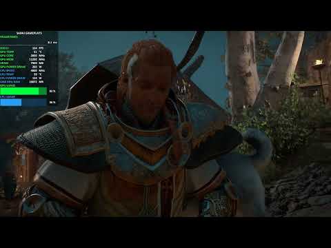 Assassins Creed Valhalla: RTX 4080 + i9 10850K [1440p]