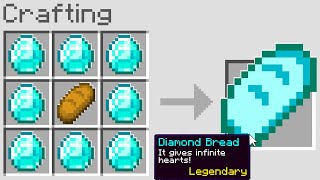 Minecraft But You Can Craft Custom Breads