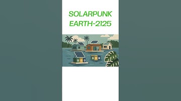 Part-6: Earth 2125: A Solarpunk Future of Green Cities & Hope. #SustainableLiving #youtubevideo