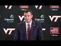 Brian White Introduced As VT Athletics Director