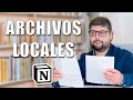 Cómo Enlazar Archivos Locales en Notion | Link4Local