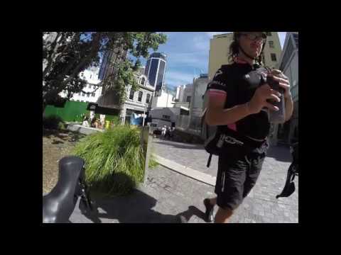 Bike messenger - the town bike - Mail box collection/ Auckland-New Zealand