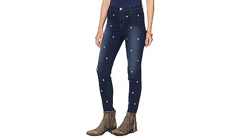 Sheryl Crow Star Embroidered Denim Jean