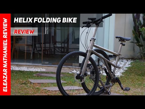 Helix Folding bike [unboxing & review] (2020)|The best folding bike ever?