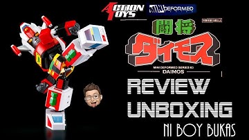 REVIEW -  Tosho Daimos - Mini Deformed Series 03 - Review - Unboxing