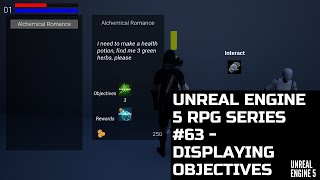 Unreal Engine Tutorial RPG Series #63 - Showing Quest Objectives