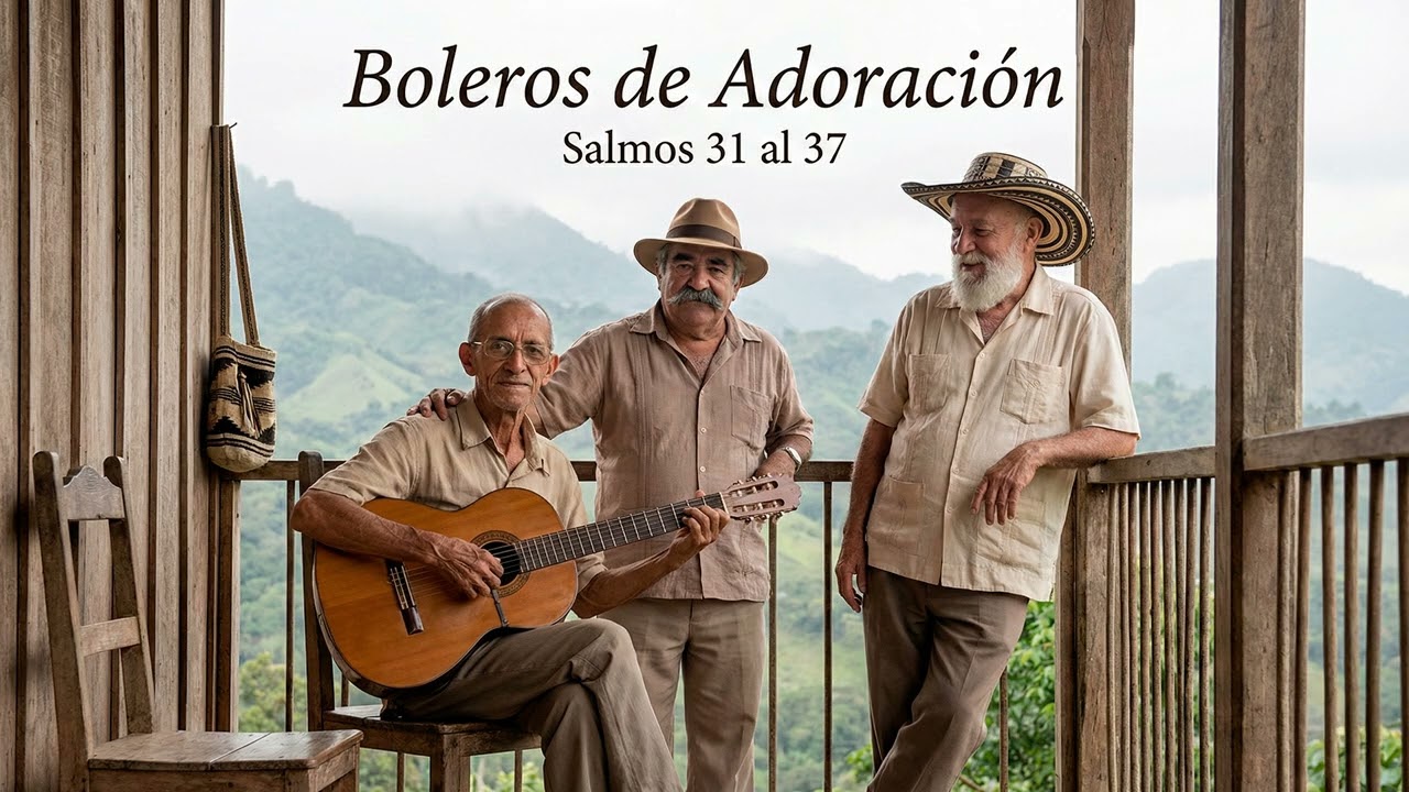 Boleros de adoración: Salmos 31–37/Musica Cristiana/Desde las montañas antioqueñas (1 HORA)