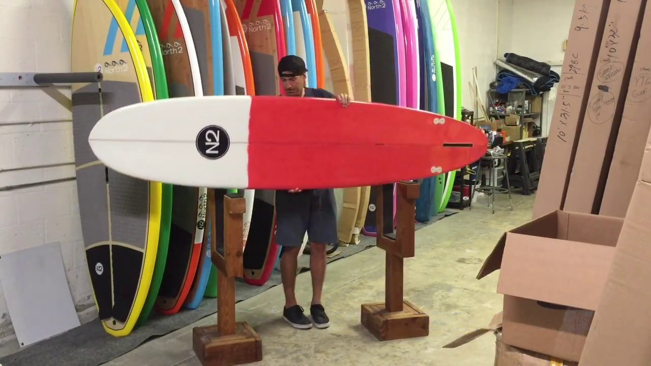 North 2 Boards, 9' Roots Longboard Surfboard, Epoxy Surfboard Overview