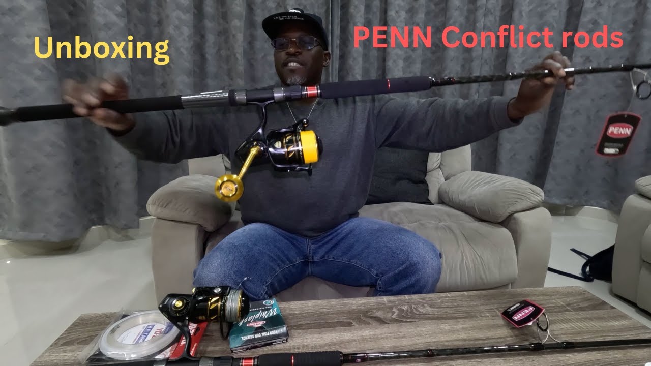 penn conflict 2 cftin1017s70 fishing rod BATSFII1220S80 Battalion II Surf Spinning yet powerful spinning rods PENN® Conflict Rods - PENN®