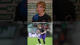 Anthony Gordon: Ha sido el comienzo perfecto. Me siento como en casa des del primer día
