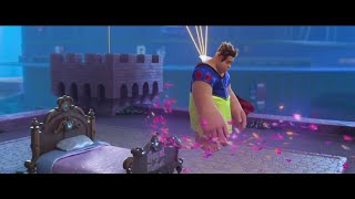 Ralph breaks the internet princesses save's Ralph scene