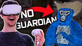 Playing Gorilla Tag VR WITHOUT Guardian (Oculus Quest 2)...