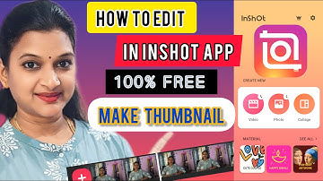 How to Make YouTube Thumbnail l ಯೌಟ್ಯೂಬ್ ತಮ್ನೈಲ್ ಮಾಡುವುದು ಹೇಗೆ  #inshot