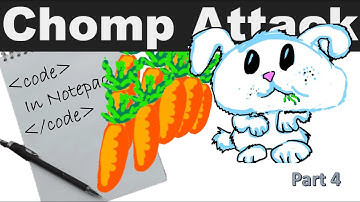 Code First Game in Notepad - Chomp Attack - Part 4