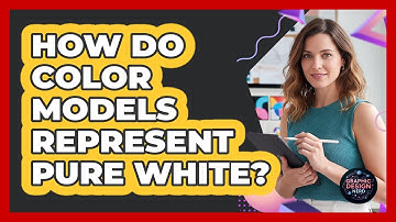 How Do Color Models Represent Pure White?