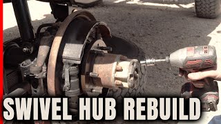 Landcruiser Swivel Hub Rebuild Part 1 - Teardown