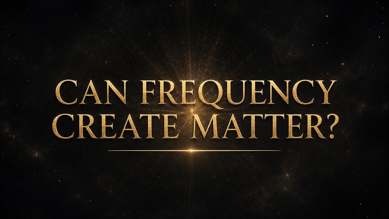 Frequency as a Potential Pathway for Matter Creation