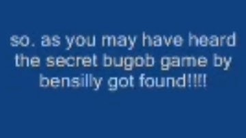 SECRET BUGBO GAME FOUND!! Insane