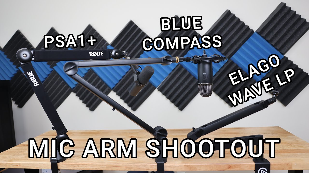 Rode PSA1+ vs Elgato LP vs Blue Compass