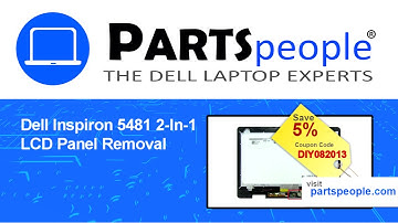 Dell Inspiron 14-5481 2-In-1 (P93G001) LCD Panel How-To Video Tutorial
