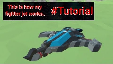 Evertech Sandbox: This is how i make my Fighter Jet (Tutorial)