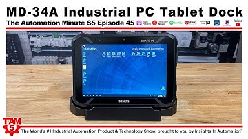 MD-34A-DD Windows 10 Industrial PC Tablet Dock