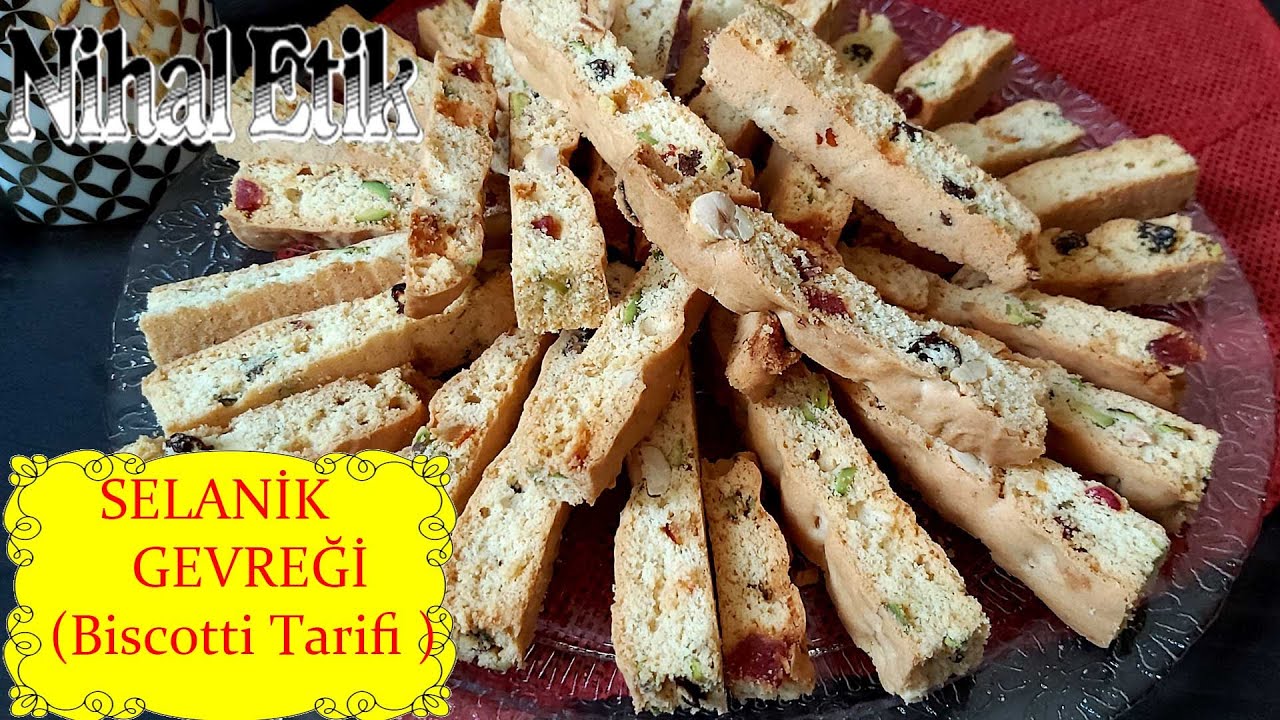 Selanik Gevreği EVDE NASIL YAPILIR | Selanik Gevreği Tarifi (biscotti Tarifi)