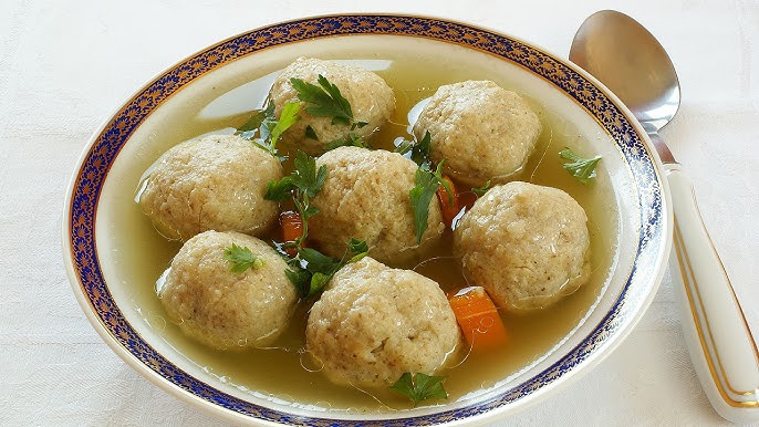 Matzoh Ball Soup, Andrew Zimmern