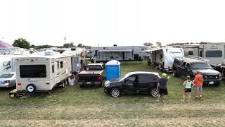 Country Thunder Camp set-up DONE RIGHT!