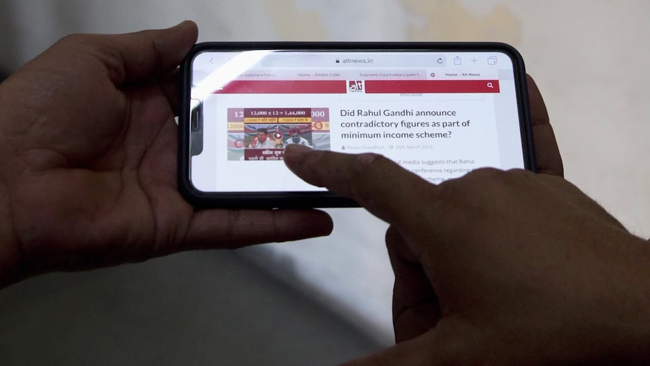 Fake news floods Indian social media ahead of vote