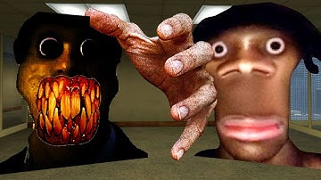 Obunga, My Name Is Aughh And Scary Hand Nextbot in The Hole Nextbot Gmod