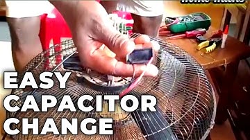 DIY HOW to Replace STANDING FAN CAPACITOR | Change Standing Fan Capacitor @myhomehacks