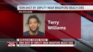 Teen shot by MKE Co. Sheriff's Deputy has died