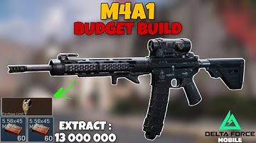 CHEAP M4 MADE ME ME MILLIONS ON ZERO DAM IN DELTA FORCE MOBILE