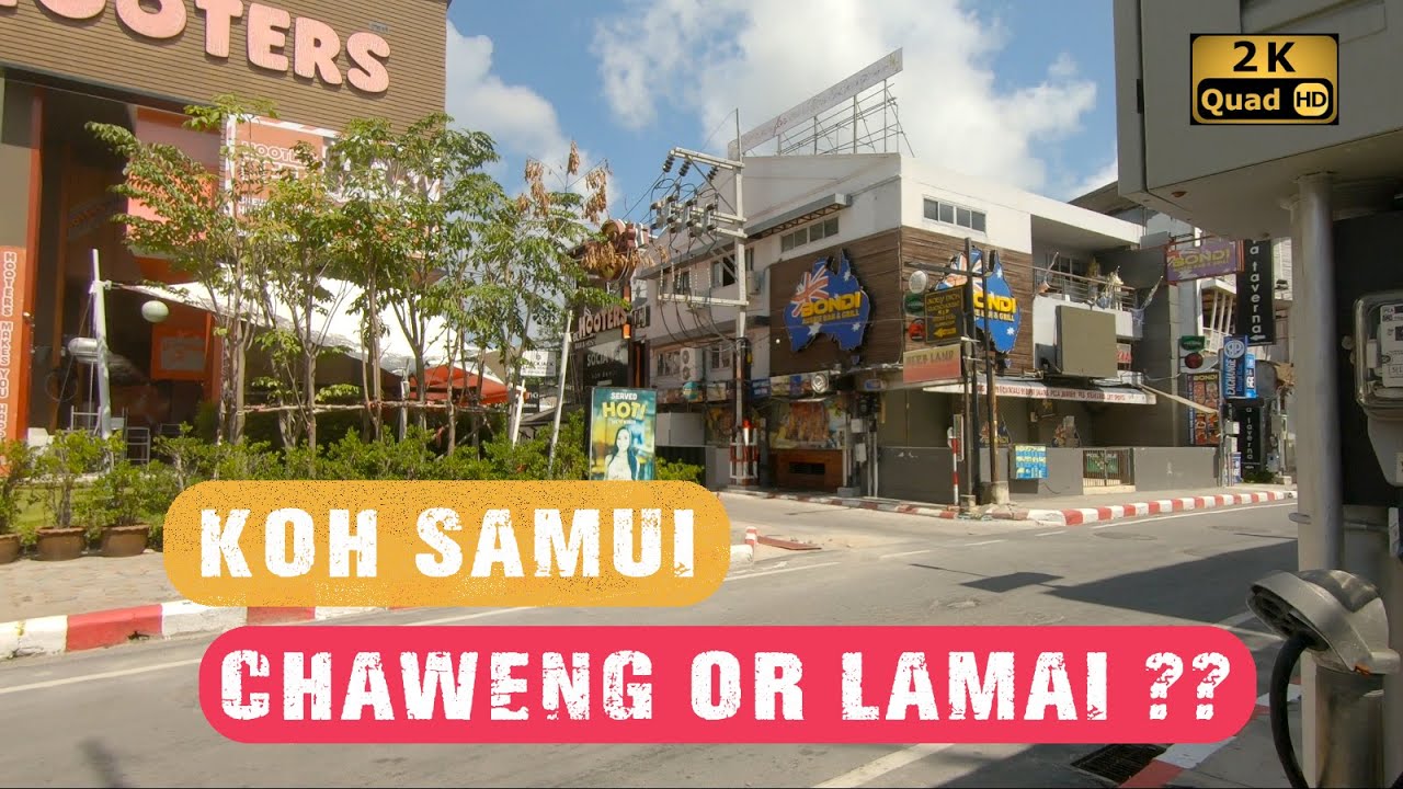 Chaweng walking tour today 25/01/22 at 1PM,koh samui,Thailand 2022