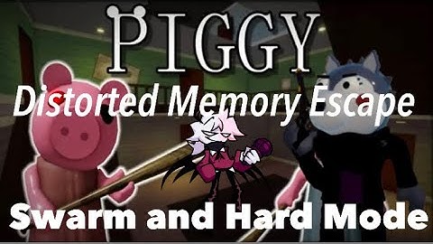 Piggy Book 1 Distorted Memory completed with swarm and hard mode