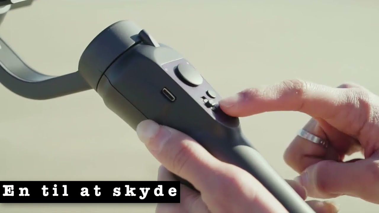 Håndholdt kamera-stabilisator til mobiltelefonen - tager dine billeder til nye højder!