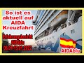 So ist es aktuell bei AIDA an Bord (Erfahrungsbericht Januar 2022) AIDAblu Kreuzfahrt 🛳