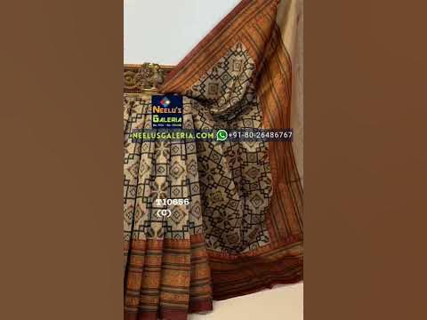 Tussar Silk Saree (Code: T10656) | Price Rs.2080 - YouTube