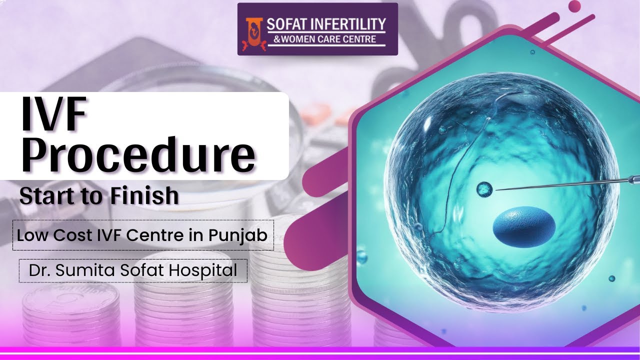 IVF Procedure Start to Finish | Low Cost IVF Centre in Punjab | Dr. Sumita Sofat Hospital