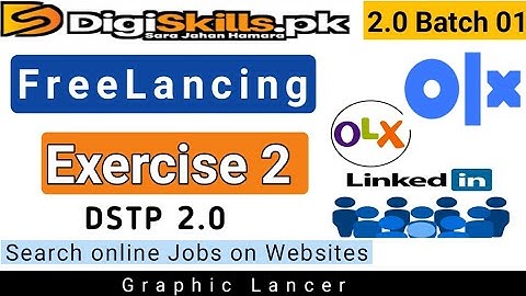 Digiskills 2.0 Freelancing Exercise 2 Batch 1 Solution | Freelancing Exercise 2 batch 01 solution