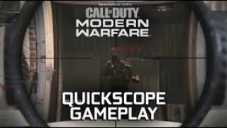Call of Duty: Modern Warfare Quick Scope Compilation