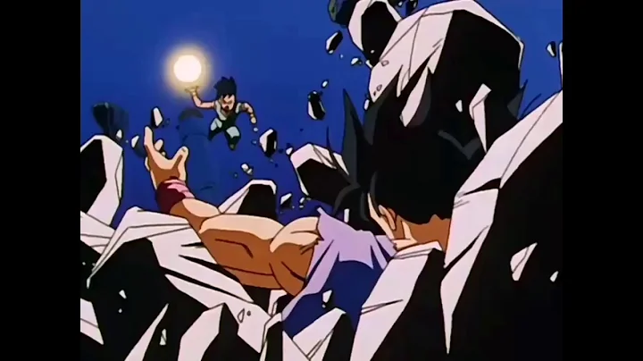 Goku and uub train at the hyperbolic time chamber eng dub