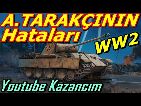 Gülme Garantili A. TARAKÇI'nın HATALARI | 2.Dünya Savaş Tankları