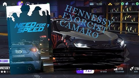 NFS no limits, HENNESSY Exorcist Camaro ZL1 #gameplay #gamerogaming