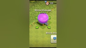 Elixir Storage Level 1 to 16 / Clash Of Clans / Elixir Storage All Levels Max